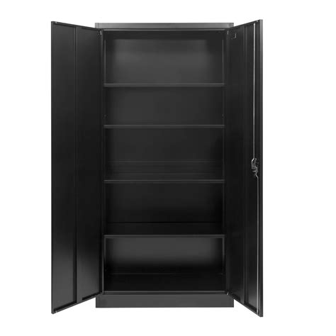 Fc A18 Black 2 Door Steel Storage Cabinet 1850mm Mmt Furniture Designs