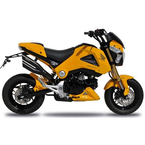 Part of the honda grom's success has been its fuel economy rating of 134 mpg‑us. ERMAX honda MSX 125 2013 2014 2015 2016 raw rear mudguard