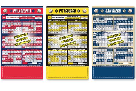 Angels baseball foundation angels community events resources acts of service ways to donate request a donation angels rbi mlb initiatives. 2017 Baseball Magnetic Pro Schedule (Large) Calendar | 4 ...