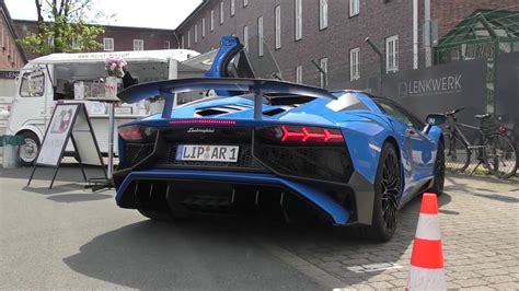 Sound Battle Lamborghini Aventador Svj Vs Lamborghini Aventador Sv