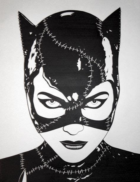 Michelle Pfeiffer As Cat Woman Cat Woman Catwoman Drawing Catwoman
