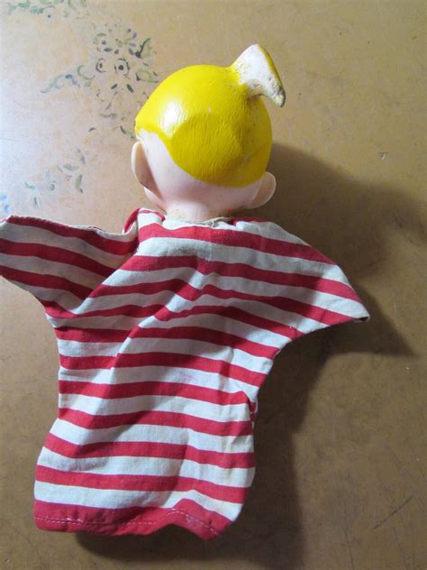 Vintage Dennis The Menace Hand Puppet Free Usa Shipping Etsy
