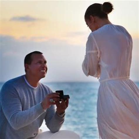 What Inspired Jlo And A Rods Romantic Beach Engagement E Online