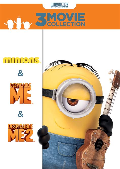 Despicable Me 3 Movie Collection 3 Discs Dvd Best Buy