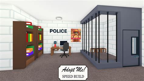 Police Station In Adopt Me Cute Room Ideas Adoption Police Station