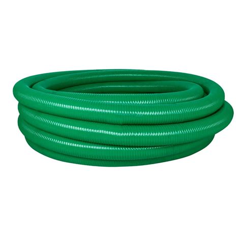 Manguera Verde De Succión 4″ De Pvc Para Agua Limpia O Sucia Rollo De