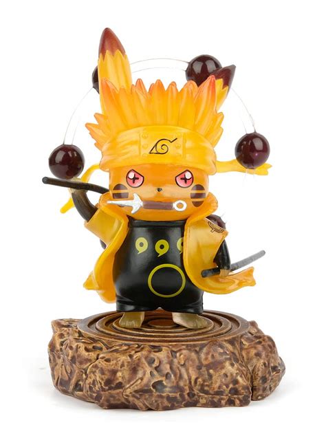 Buy Naruto Actions Figures Pikachu Cosplay Uzumaki Naruto Figure