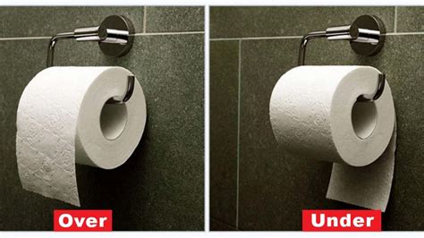 The Correct Way To Hang Toilet Paper