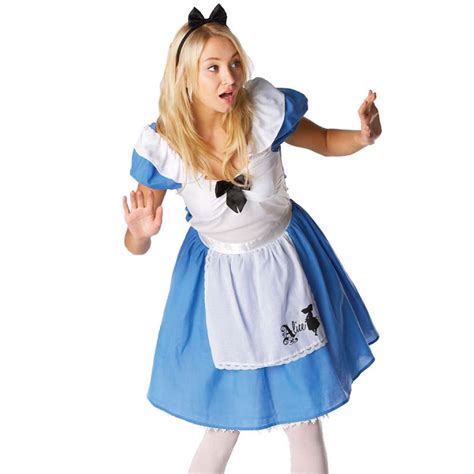 Alice In Wonderland Womens Costume Classic Modest Style Disney Bookweek