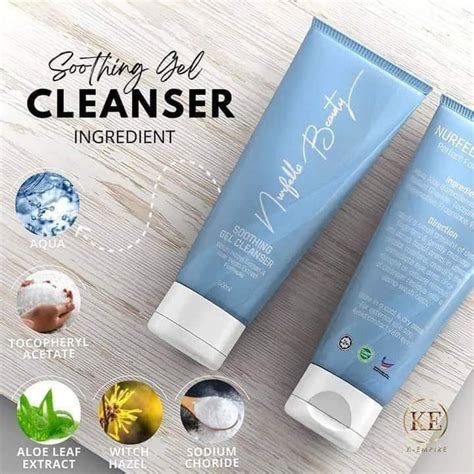 Nb Soothing Gel Cleanser By Nurfella Beauty Beauty Personal Care Face Face Care On Carousell