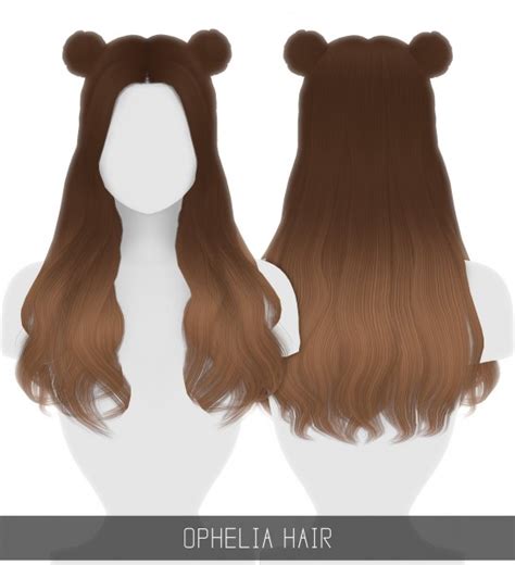 Sims 4 Hairs Simpliciaty Ophelia Hair