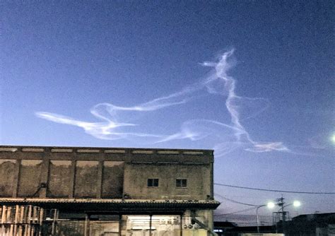 ― there was an earthquake in taiwan. 地震雲？ ヤバそうな雲 : 魚屋のたわごと、ざれごと、ひとりごと