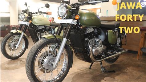 2020 New Jawa 42 Galactic Green Detailed Review With Price Specs