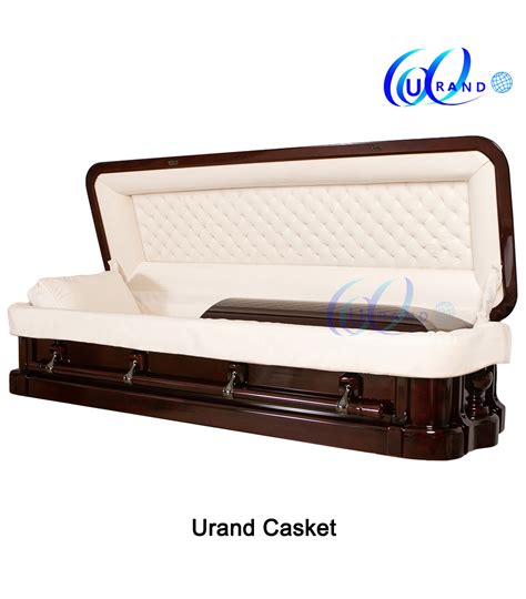 Presidential Luxury Design Solid Mahogany Wood Casket China Casket