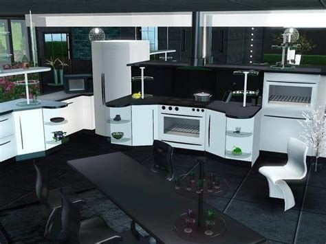 Thesimsresour 1000 Modern Kitchen Sims 4 Kitchen Kitchen