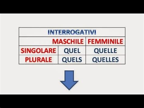 Gli Aggettivi Interrogativi E La Frase Interrogativa In Francese