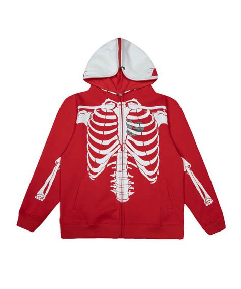 Skeleton Hoodie V9 Urkoolwear