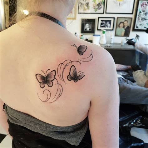 butterflies shoulder tattoos for women drawing tatoos