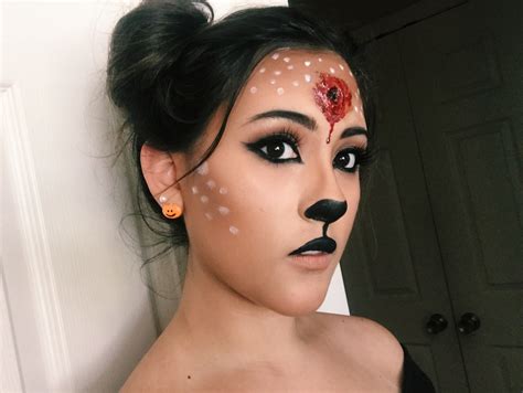 Shot Deer Halloween Shots Deer Makeup Cute Halloween Costumes