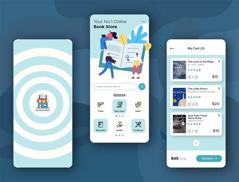 Bookworms Online Book Shopping App On Behance