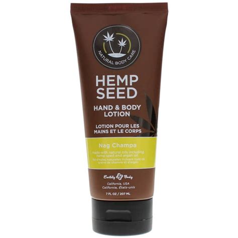 Hemp Seed Hand And Body Lotion Earthly Body