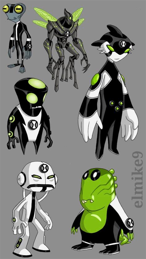 Tiny Aliens Part 2 By Elmike9 Ben 10 Comics Ben 10 Character Design