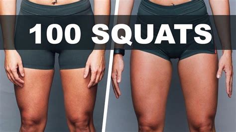 We Did 100 Squats Every Day For 30 Days Are You Up For The 100 Squats Per Day Challenge