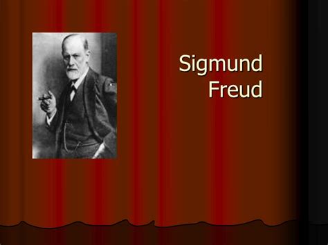 Ppt Sigmund Freud Powerpoint Presentation Free Download Id2684357