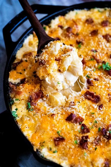 Smoky Chipotle Bacon Mac And Cheese The Chunky Chef
