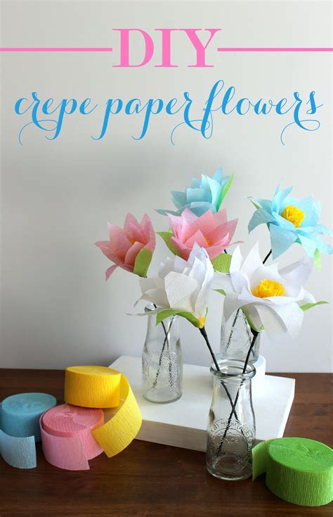 Diy Crepe Paper Flowers Evite