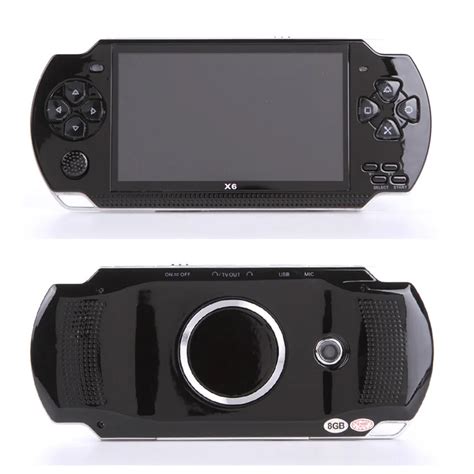 X6 Portable Handheld Game Players 8g 43 Inch Mp4 Video Game Console Tv