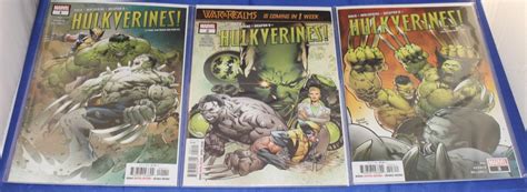 Wolverine Hulk Weapon H Hulkverines 1 2 3 Comic Lot 85 90 Average