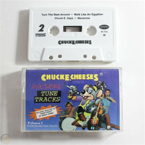 Chuck E Cheeses Awesome Tune Tracks Cheese E Pedia