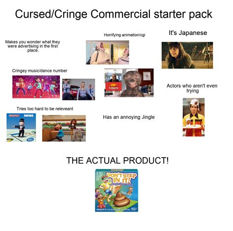 Cursedcringe Commercial Starter Pack Rstarterpacks Starter Packs