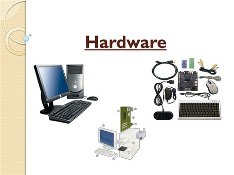 Hardware Y Software Hardware Y Software