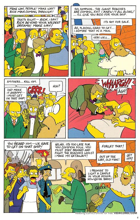 Bart Simpsons Treehouse Of Horror 012 2006 Read Bart Simpsons Treehouse Of Horror 012 2006