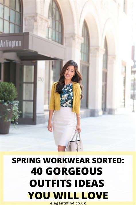 40 Insanely Chic Spring Work Outfits You Will Wear On Repeat Check These Pretty Outfits Now