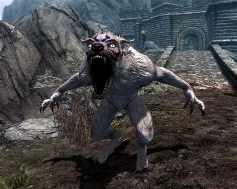 Skyrim Fierce Deity Werewolf By Saltso On Deviantart