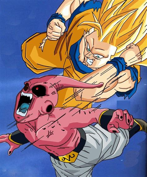 Goku Fase 3 Vs Majin Boo Batalla Final Saga De Majin Boo