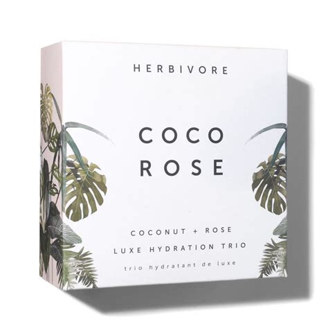 Herbivore Botanicals Coco Rose Luxe Hydration Trio
