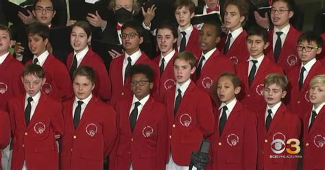 Celebrate The Season With The Philadelphia Boys Choir Cbs Philadelphia