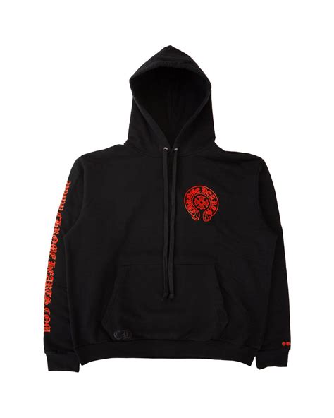 Chrome Hearts Chrome Hearts Hoodie Web Exclusive Red Grailed
