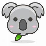 Koala Icon Face Clipart Animal Emoji Icons