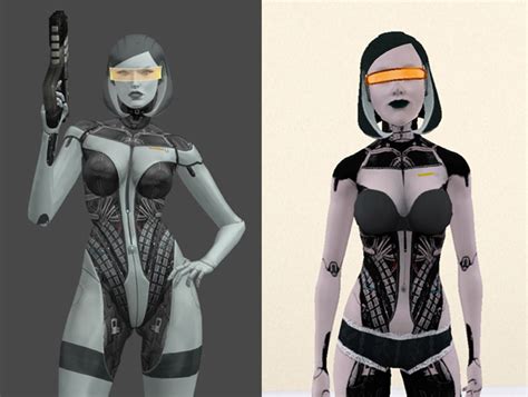 Sims 4 Robot Skin Mod Livejawer