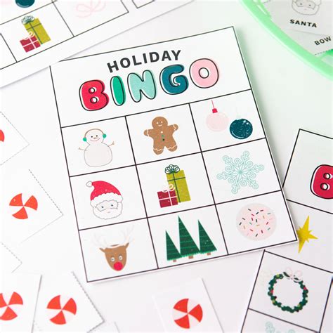 Christmas Bingo Cards With Numbers Pic Nation