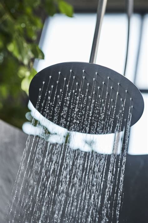 Waterfall Shower Inspiration With The Luxury Urbane Ii Round Rain