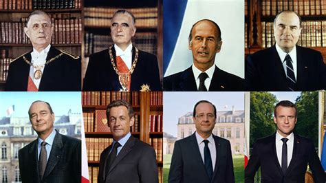 60 ans de la Ve République votez pour le meilleur Président