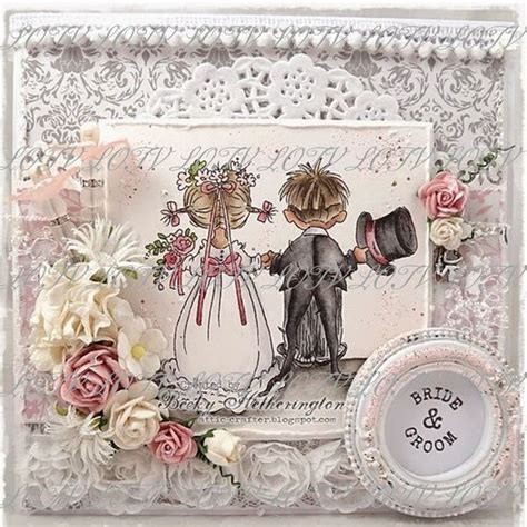Lotv Digi Stamp AS Bride And Groom Couple Etsy