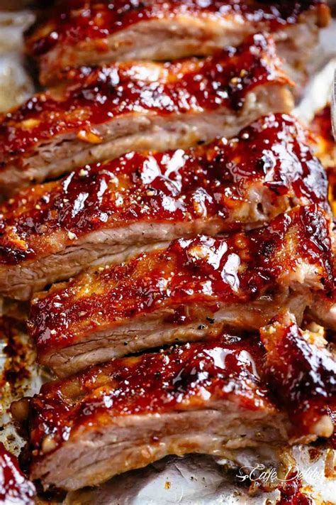 Baby back pork ribs