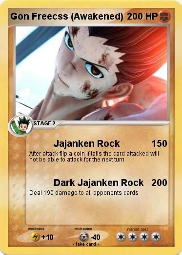 Pokémon Gon Freecss 4 4 Jajanken Rock My Pokemon Card
